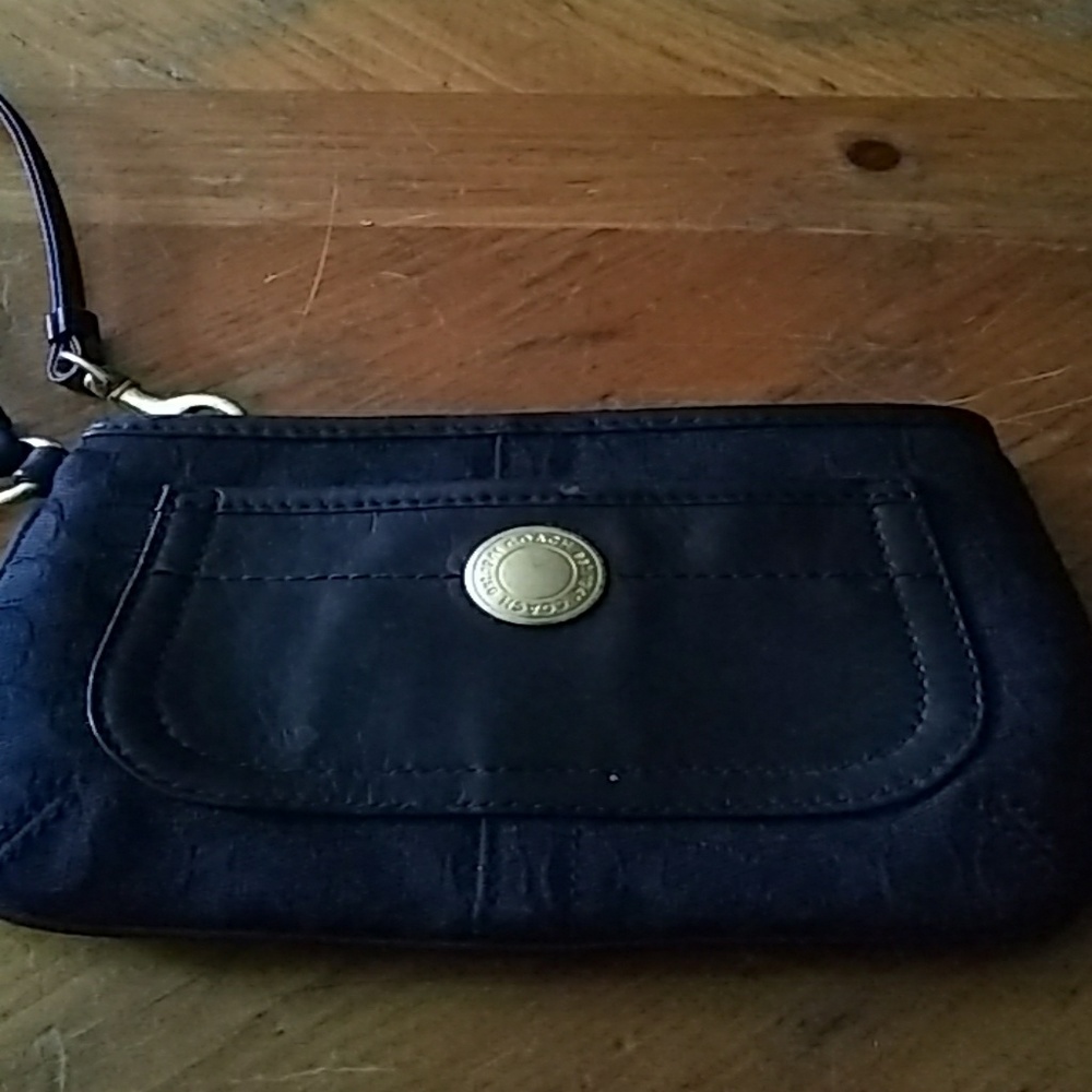 Coach wrist pouch